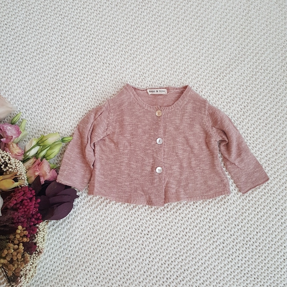 Babe & Tess Cardigan Size 6 months